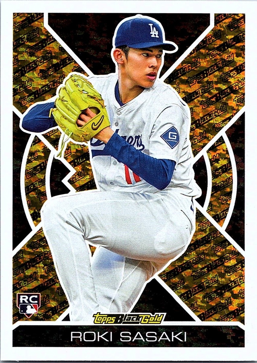 2025 Topps Update #BG-24 Roki Sasaki Topps Black Gold | eBay