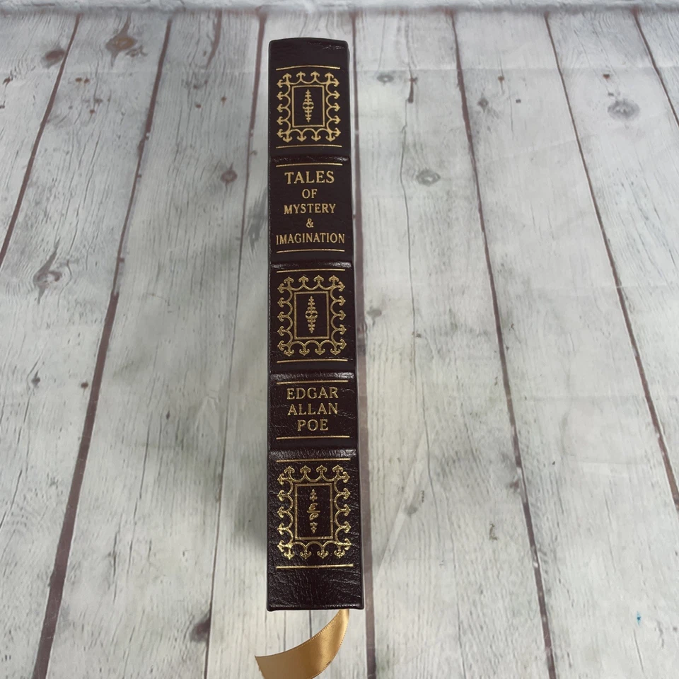 Easton Press Edgar Allan Poe Tales of Mystery and Imagination Leather Illustrate Foto 2 de 4