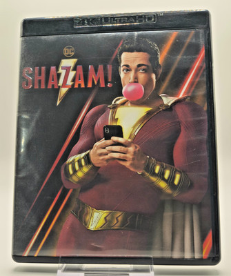 Shazam! 4K UHD Blu-ray 2019 Zachary Levi Mark Strong David Sandberg