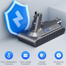 6000mAh Replace Battery for Dyson V10 Battery V10 Animal Absolute 969352-02 SV12