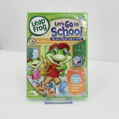 New LeapFrog Let's Go to School (DVD) 2009 Sealed 35 Minutes