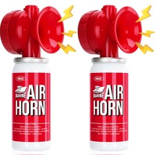 Air Horn 1.4oz 2pcs, Loud Mini Safety Boat Air Horn Can, Sports Event Startin...