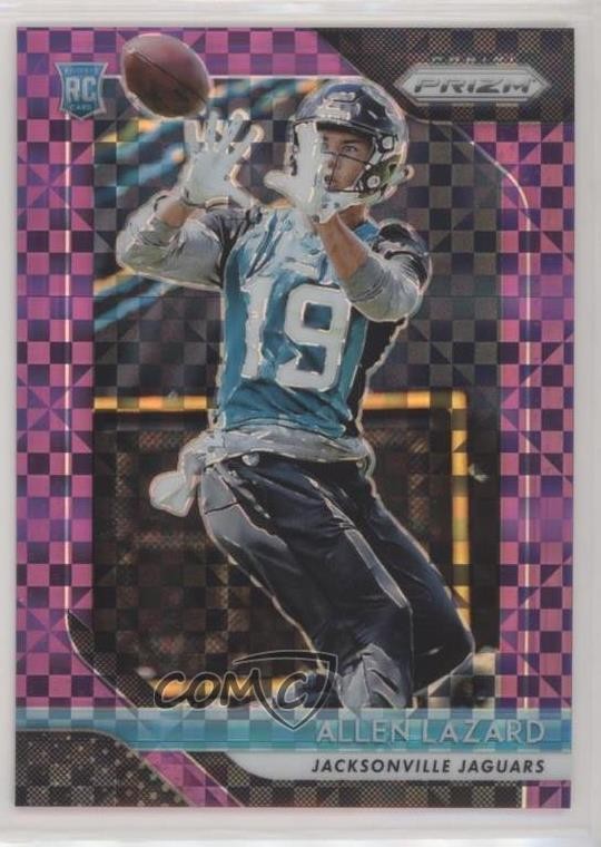 2018 Panini Prizm Purple Power 20/49 Allen Lazard #294 Rookie RC 01w7