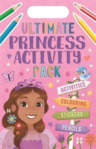 Ultimate Princess Activity Pack Colouring Stickers Pencils Kids Ages 4-6 - Image 4
