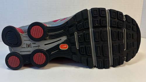 Nike Shox Turbo Youth 454371-600 rosa argento nero taglia 5 anni scarpe sneakers - Foto 13 di 14