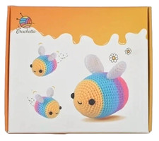 Crochetta Crochet Kit for Beginners - 3 Bee Family