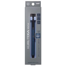 Uni Kuru Toga Metal Mechanical Pencil 0.5mm M5-KH1P Silent Blue