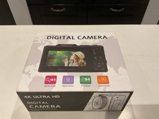 TERA4K Digital Camera Original Flip Screen Digicam WIFI Support Quality 4K