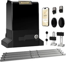 Blütezeit 1800Lb Wifi Sliding Gate Opener Smart App Control, 1/2HP Automatic Sli