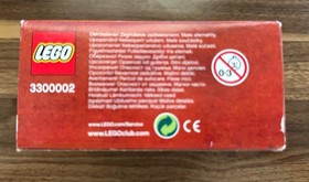 LEGO Christmas Holiday Set 3300002 Santa Claus and Fire Place *RETIRED* CREASES