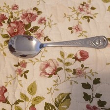 Gerber Oneida 1928-1993 Baby Spoon Silver Stainless Steel