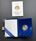 1988 W Proof American Eagle One Tenth Ounce Five Dollar Gold Bullion Coin.