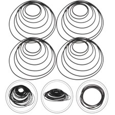 50 Pcs Tape Recorder Belt Square Belts Cassette Players for Maintenance