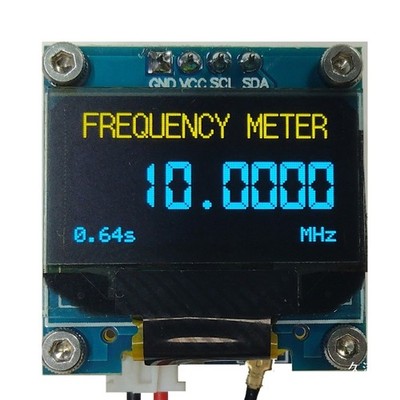 Digital Frequency Counter Instrument High Accuracy 20MHz To 2.7GHz Clear Screen