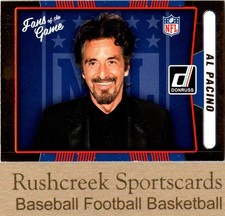 2016 Donruss #2 Al Pacino Fans Of The Game