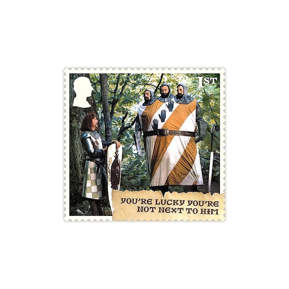 GB 2025 SC MONTY PYTHON & HOLY GRAIL MINI SHEET MULTI 1st (4) MNH OG VF - Image 4 of 4