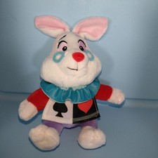 Disney Alice in Wonderland Plush Unused White R