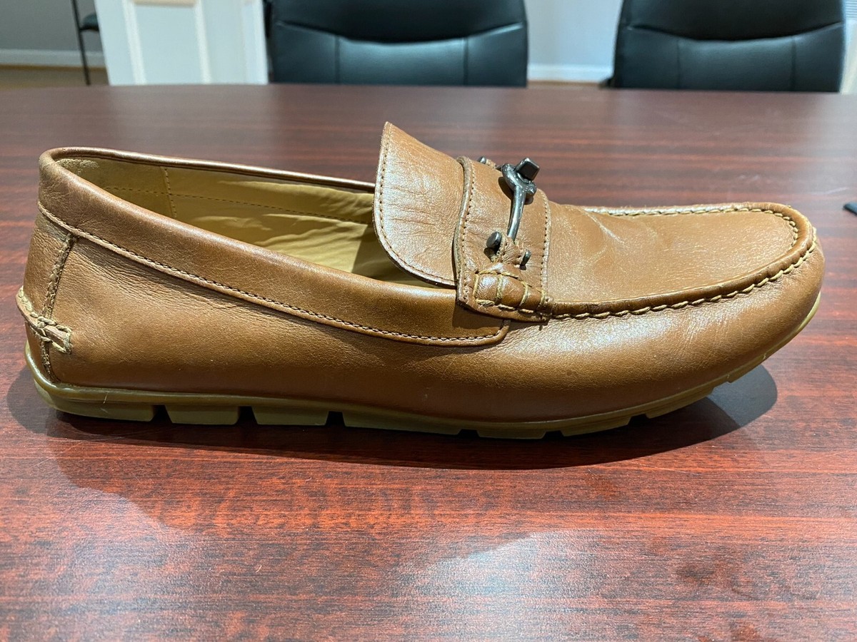 Coach Men\'s Tan Leather Bit Slip-On Loafer Coach Men main image 3