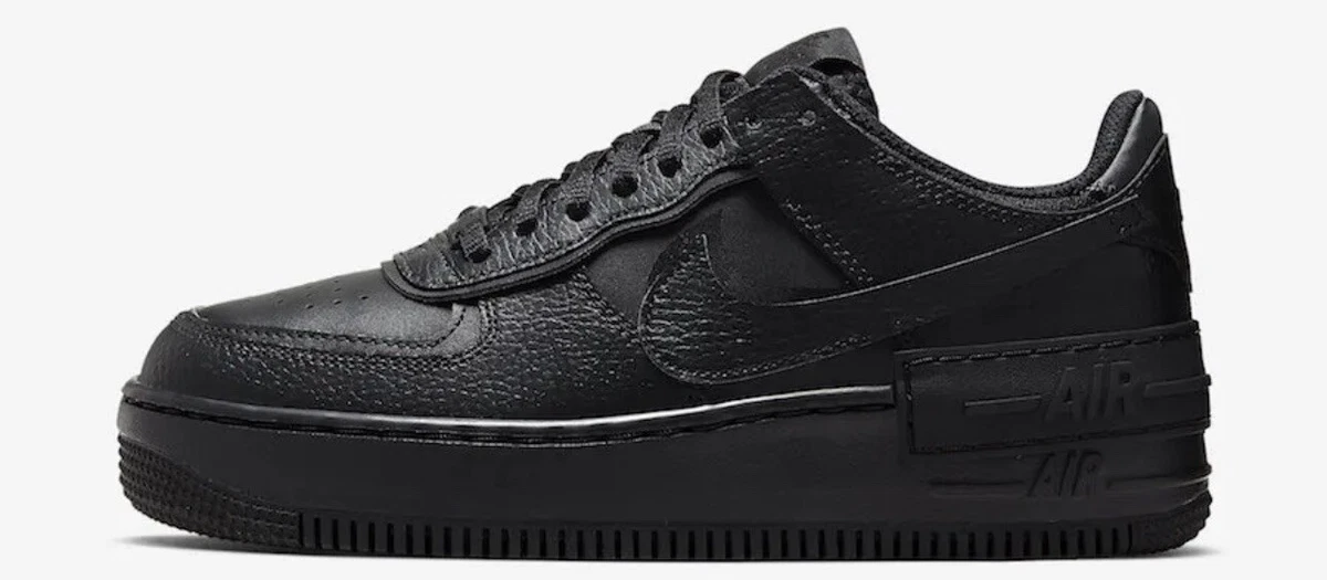 Nike air force 1 shadow noir et blanche hot sale