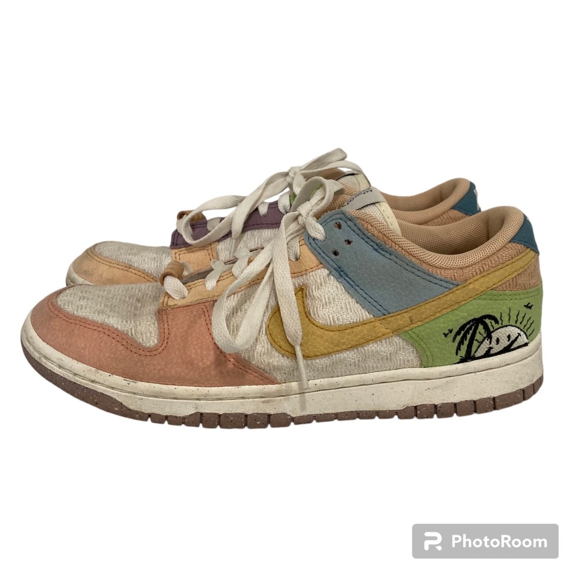 nike dunk multicolor pastel