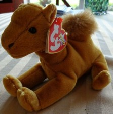 TY BEANIE BABIES 2000 NILES CAMEL W TAGS--SEE SCANS FOR POSSIBLE ERRORS.
