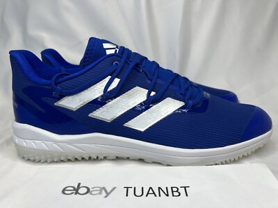 BRAND NEW Adidas Mens Blue Adizero Trail Running Shoes FZ4231 OUTDOOR