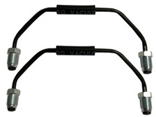 2x Verbindungsleitung 4 Kolben Brembo Bremssattel Alfa Romeo Giulia + Stelvio