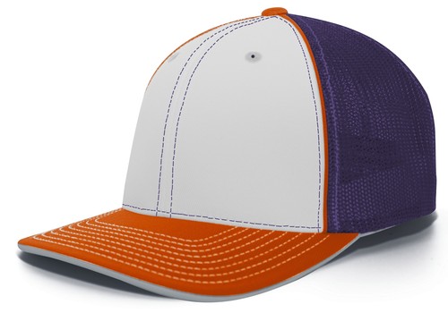 Pacific Headwear Unisex Premium M2 Trucker Performance Flexfit Cap - 404M - Picture 34 of 71