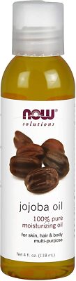 NOW FOODS, JOJOBA Jojobaöl 100% Pure Rein 4oz 118ml SUPER PREIS