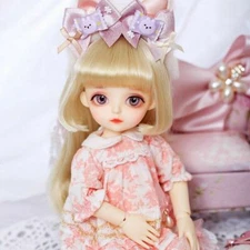 1/6 BJD Doll LCC Miyo Normal Color F-Free Face Make UP+Free Eyes