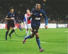 Manchester United Ashley Young Signed Autograph 8x10 Photo COA
