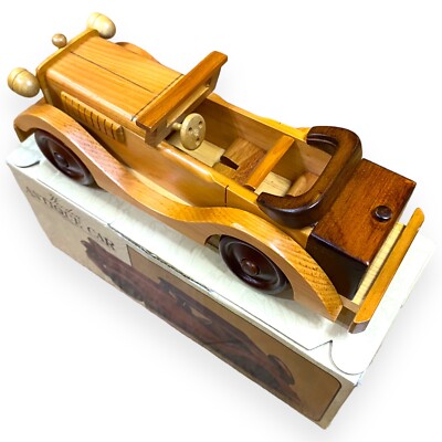 Antique Wooden Car Series - 1933 Packard Twelve - Wuu Wood In