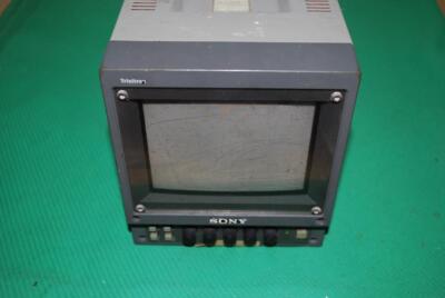 SONY Trinitron PVM-6041Q モニター 【ジャンク】 JUNK SONY PVM-6041Q 6-inch Trinitron Color Video Monitor 6