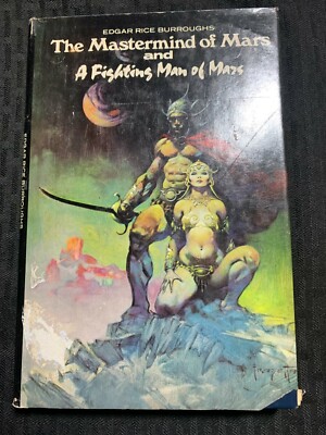1973 MASTERMIND & FIGHTING MAN OF MARS Frazetta Cover BCE / Fisherman Collection
