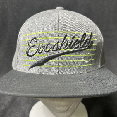 Evoshield SnapBack Adjustable Hat Baseball Catcher Gear Cap Gray