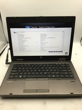 HP PROBOOK 6465B - BOOTS TO BIOS - AMD A6 - NO RAM - 14" - READ DESCRIPTION - BB