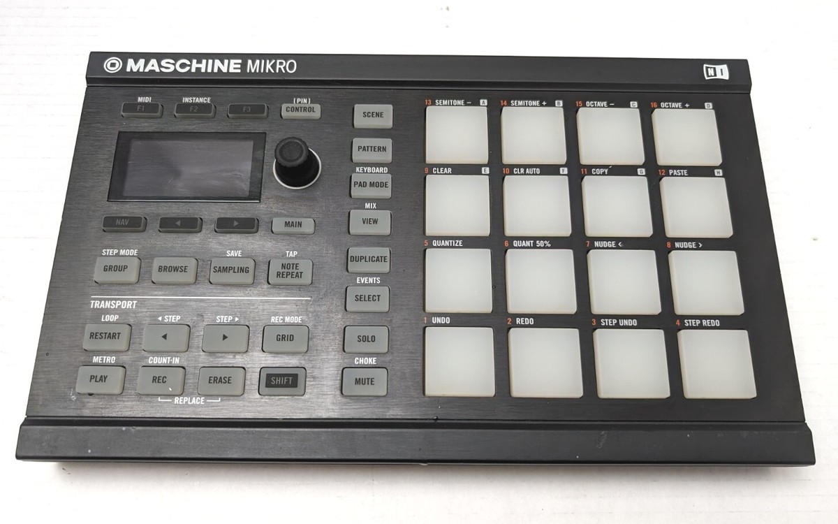 Native Instruments Maschine Mikro MK2 black [NO SOFTWARE] | eBay