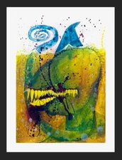 Serene Sea The Kraken Art Print Joey Feldman X/50 Mouse Seven Cosmic Garcia