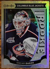 2015-16 O-Pee-Chee Rainbow #527 Oscar Dansk RC Rookie Columbus Blue Jackets