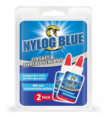 Refrigeration Technologies RT201B Nylog Blue 2 Pack Viper Gasket Thread Sealant