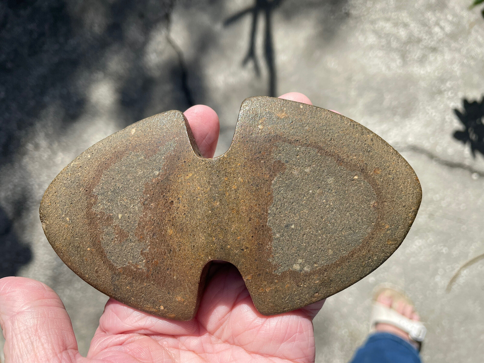 5 3/8" Butterfly Bannerstone Artifact eBay