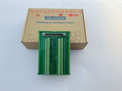 1PCS   4-axis IO control board ADAM-39100 SCSI100 female adapter termina #W7