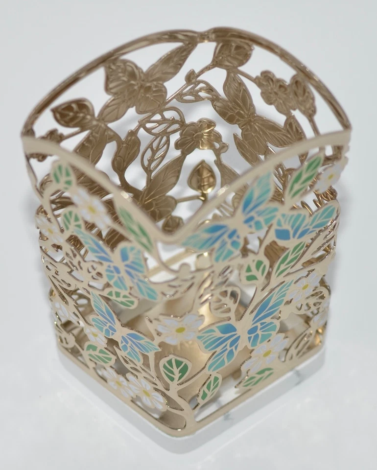 NUEVO SOPORTE FUNDA JABÓN MANOS ESPUMA SUAVE FLOR MARIPOSA BATH & BODY WORKS Foto 3 de 4