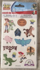 Disney Pixar Toy Story 3:4 fogli per tatuaggi - NUOVI - HTF