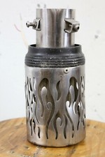 Exhaust Pipe Muffler Tip Universal Motorcycle Car Truck Flames Accessory Rat Rod
