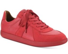 INC Mens Red Padded Harlan Round Toe Platform Athletic Sneakers Shoes NIB