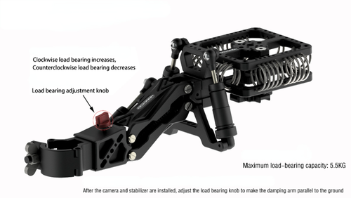 Gimbal Stoßdämpfer ARM Autohalterung passend für DJI Ronin S RS für 3-Achsen Gimbal - Bild 2 von 14