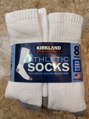 kirkland white socks