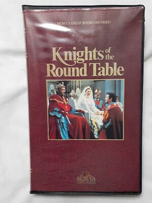 Knights Of The Round Table (VHS 1953) RARE MGM BOOKS ON TAPE 1981 VERY HTF OOP