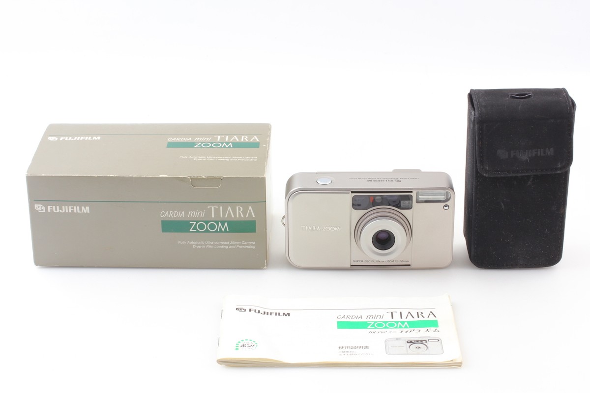 TOP MINT IN BOX Fujifilm CARDIA mini TIARA Zoom Point TOP MINT IN BOX Fujifilm CARDIA mini TIARA Zoom Point